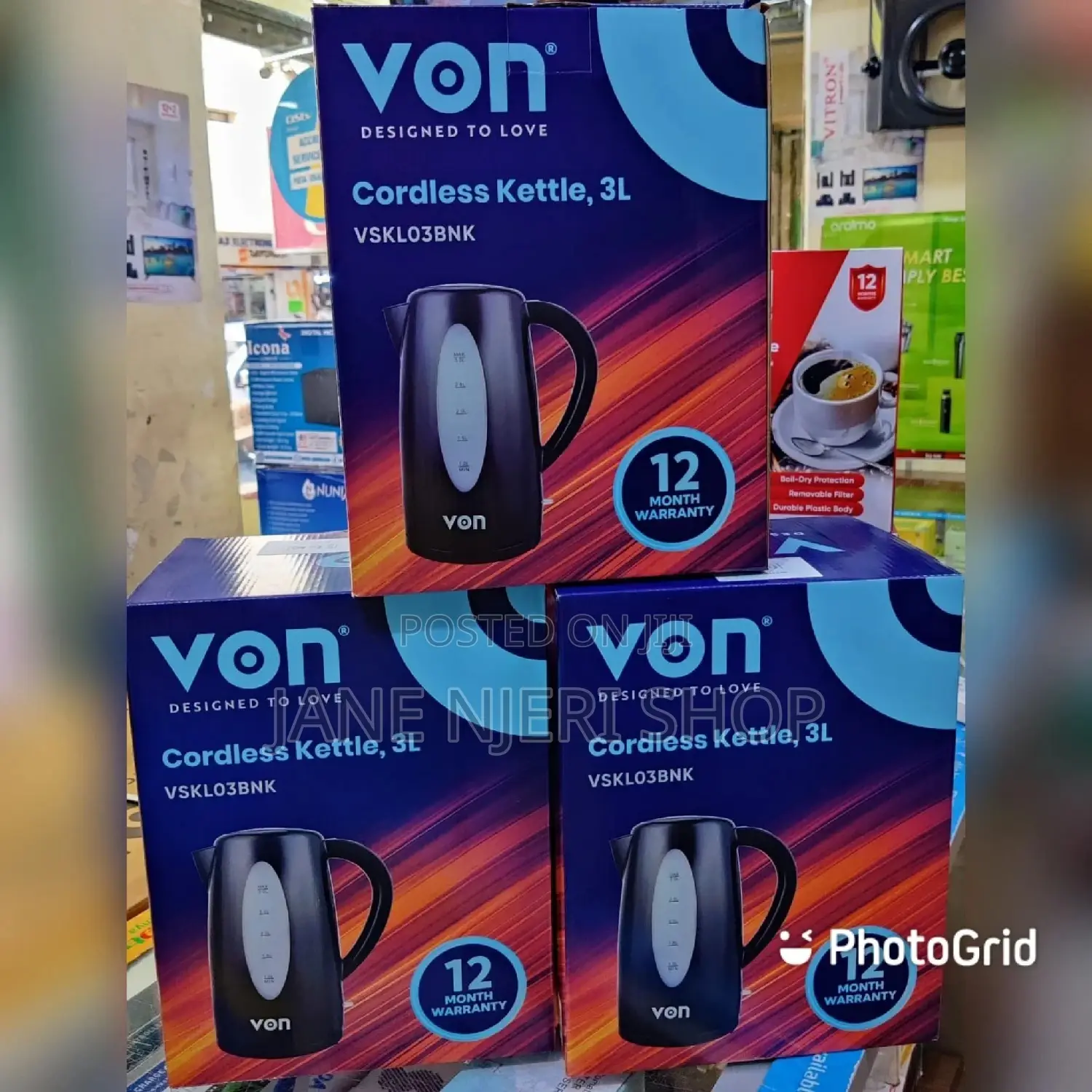 Von 3 Liters Water Kettle