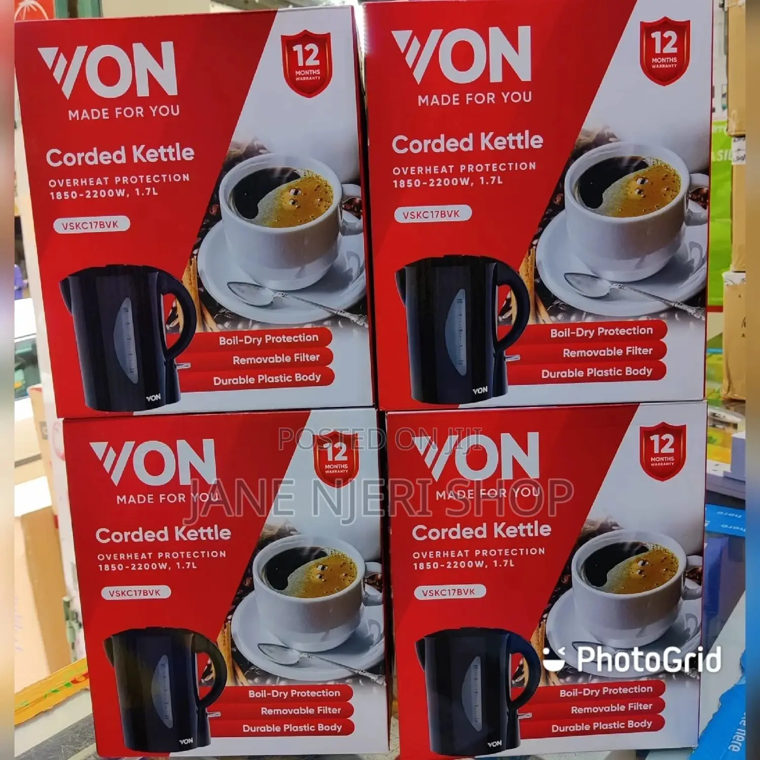 Von Corded Kettle
