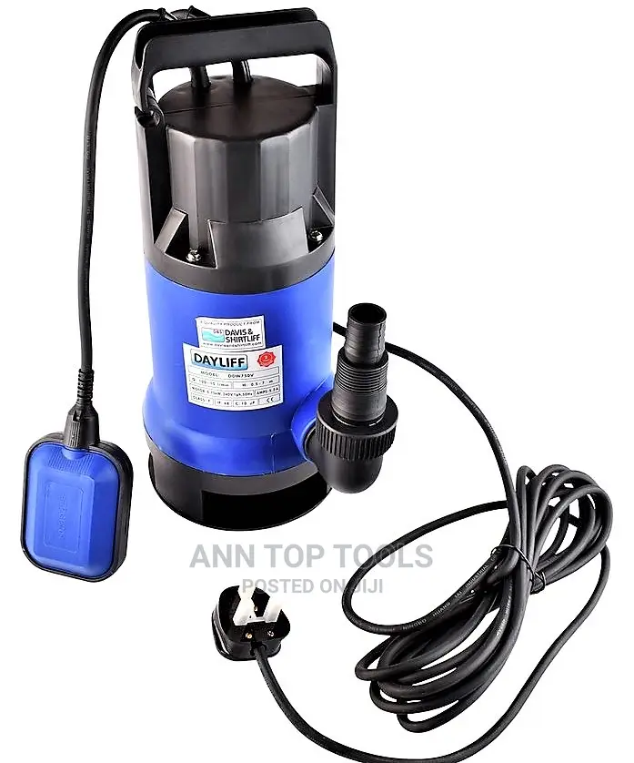 Dayliff Drainage Pump DDW400S, 0.4kw, 8mtrs Head