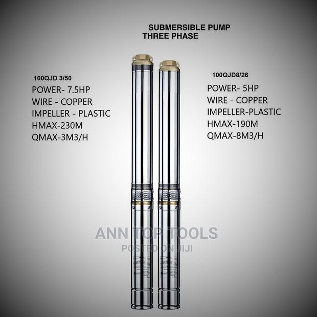 Submersible Pump 3 Phase 5hp