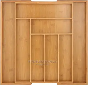 Expandable Bamboo Drawer Organizer