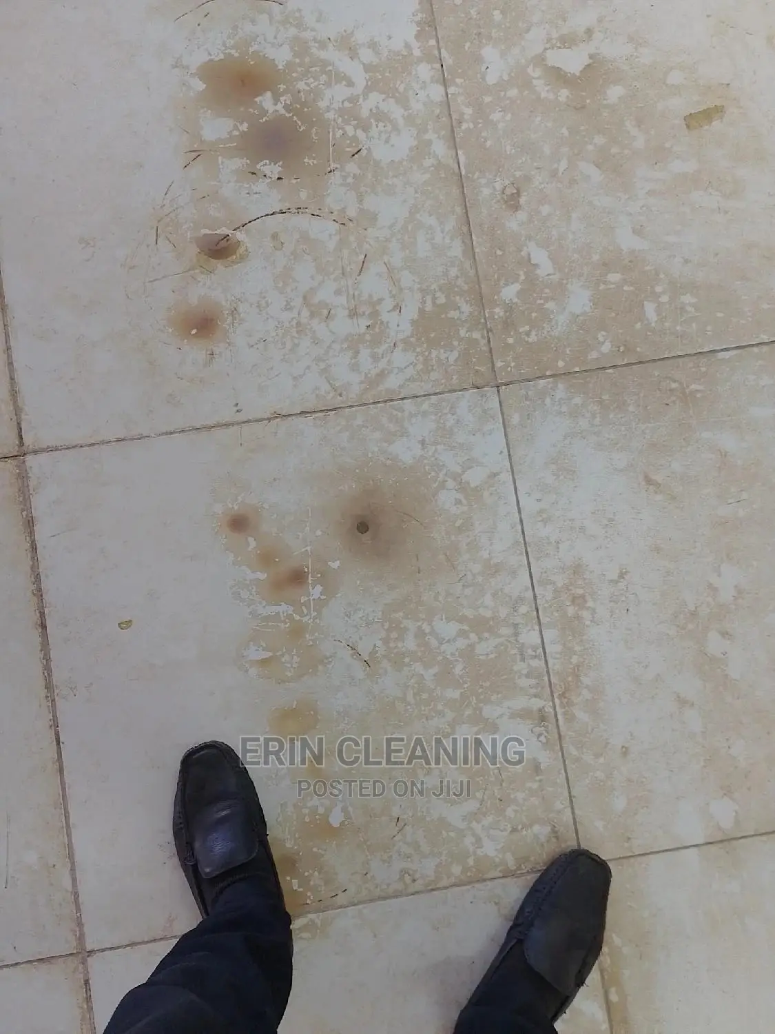 Floor Deep Cleaning and Scrubbing
