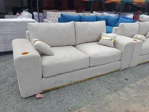 3+2 Spring Sofas With Cup Holders