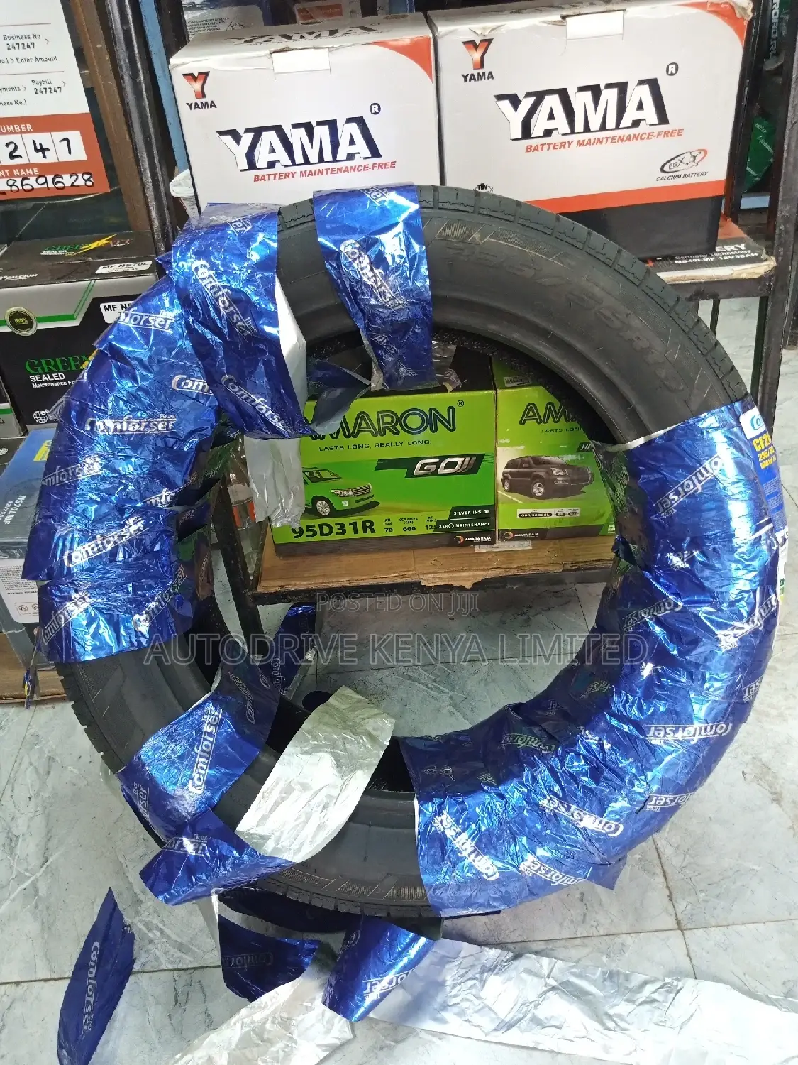 235/55r18 Comforser Tyre