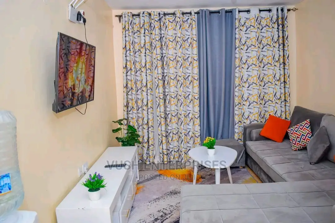 Furnished 1bdrm Airbnb Apartment in Roysambu, Lumumba Drive