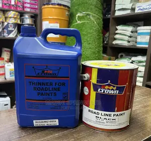 Road Line Marking Paint - White, Yellow and Black in Stock
