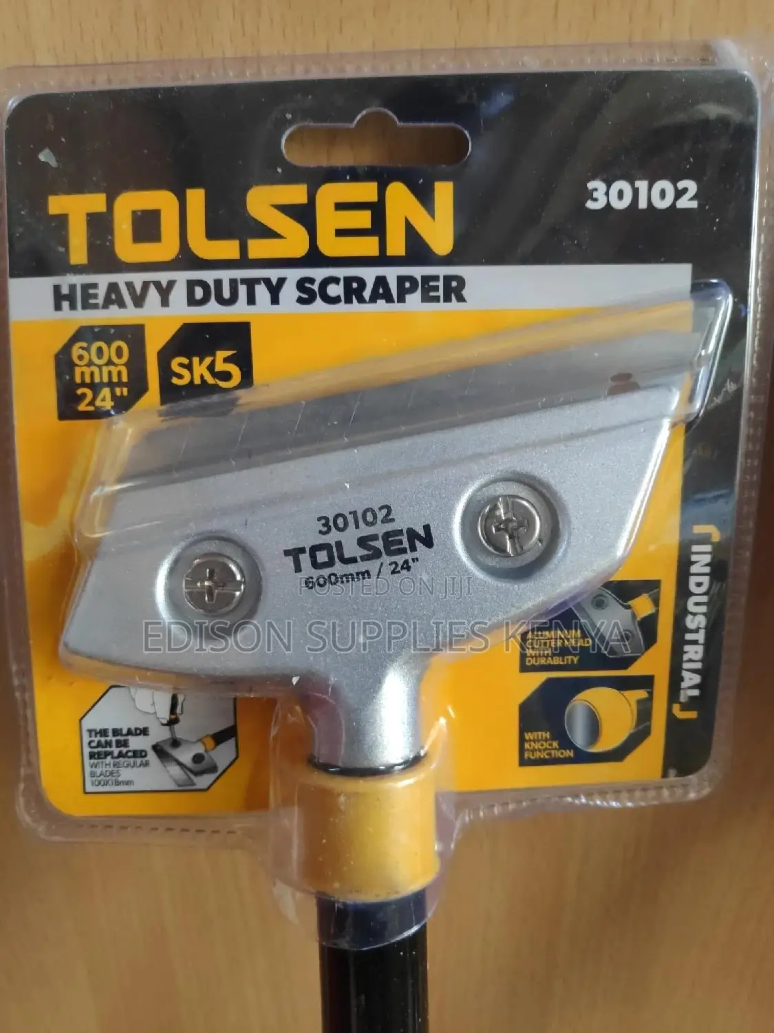 Tolsen Scraper Heavy Duty Paint Stripper Putty Scraper 24"