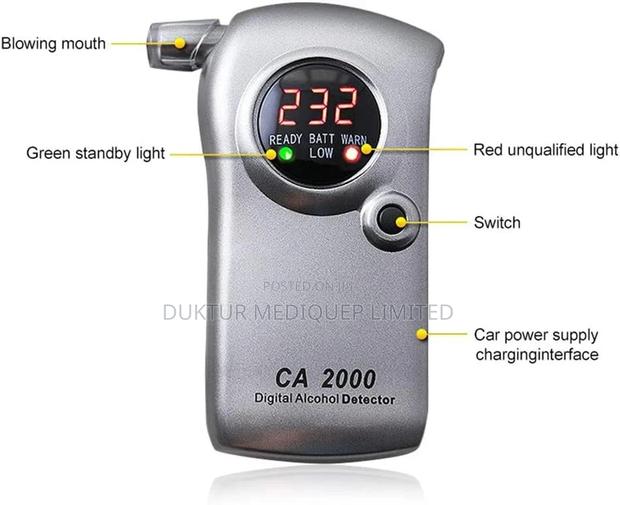 Digital Sensitive Alcohol Tester Blowing Test - thumbnail 3