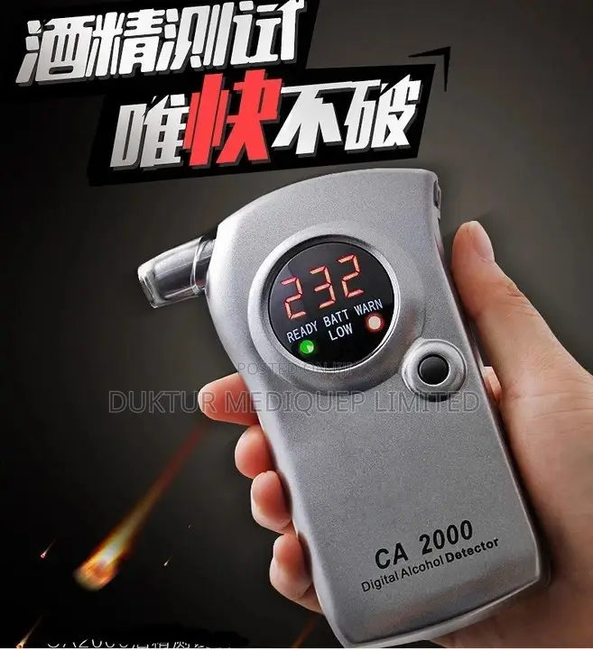 Digital Sensitive Alcohol Tester Blowing Test