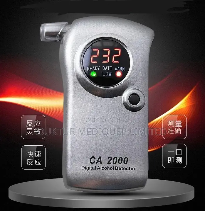 Digital Sensitive Alcohol Tester Blowing Test