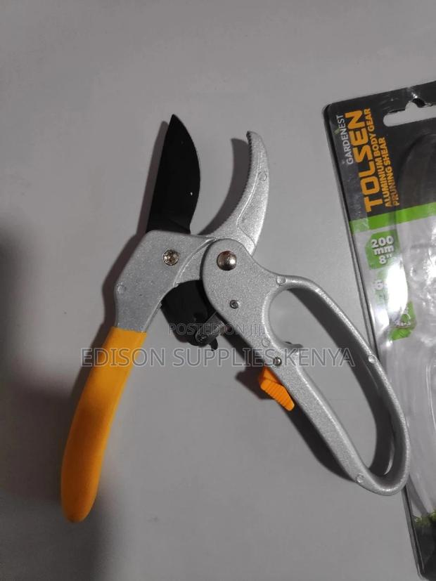Pruning Shears Tolsen Aluminium Body Gear Pruning Shear 8" Scissors - main view