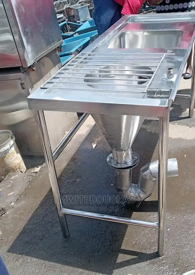 Stainless Steel Hospital Sluice Sink