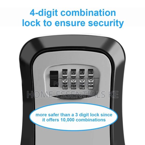Weatherproof Wall-Mounted Key Safe Password - thumbnail 2
