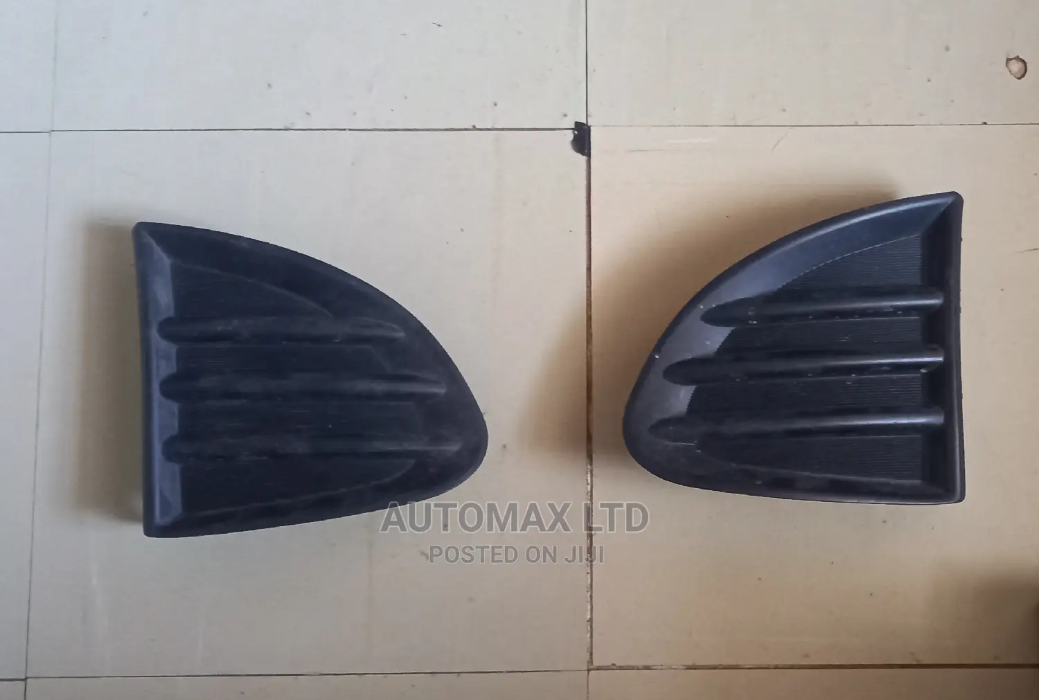 Toyota Axio Fog Lamp Covers Only. Ex-Japan