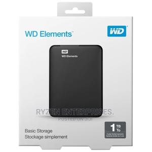 WD Elements Portable 1TB - Black - thumbnail 2