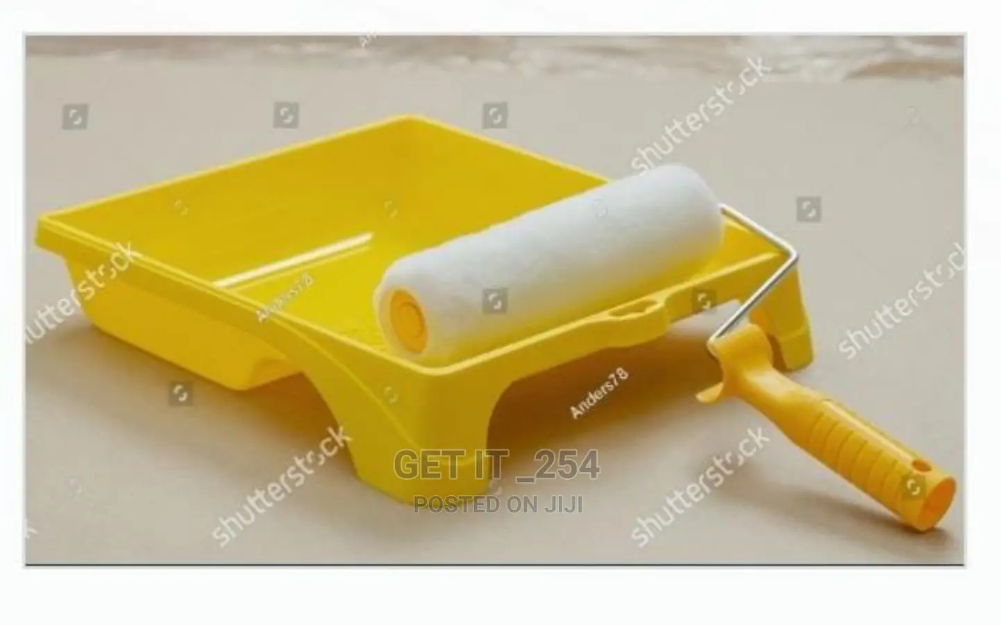 Wall Painting Rollers + Tray
