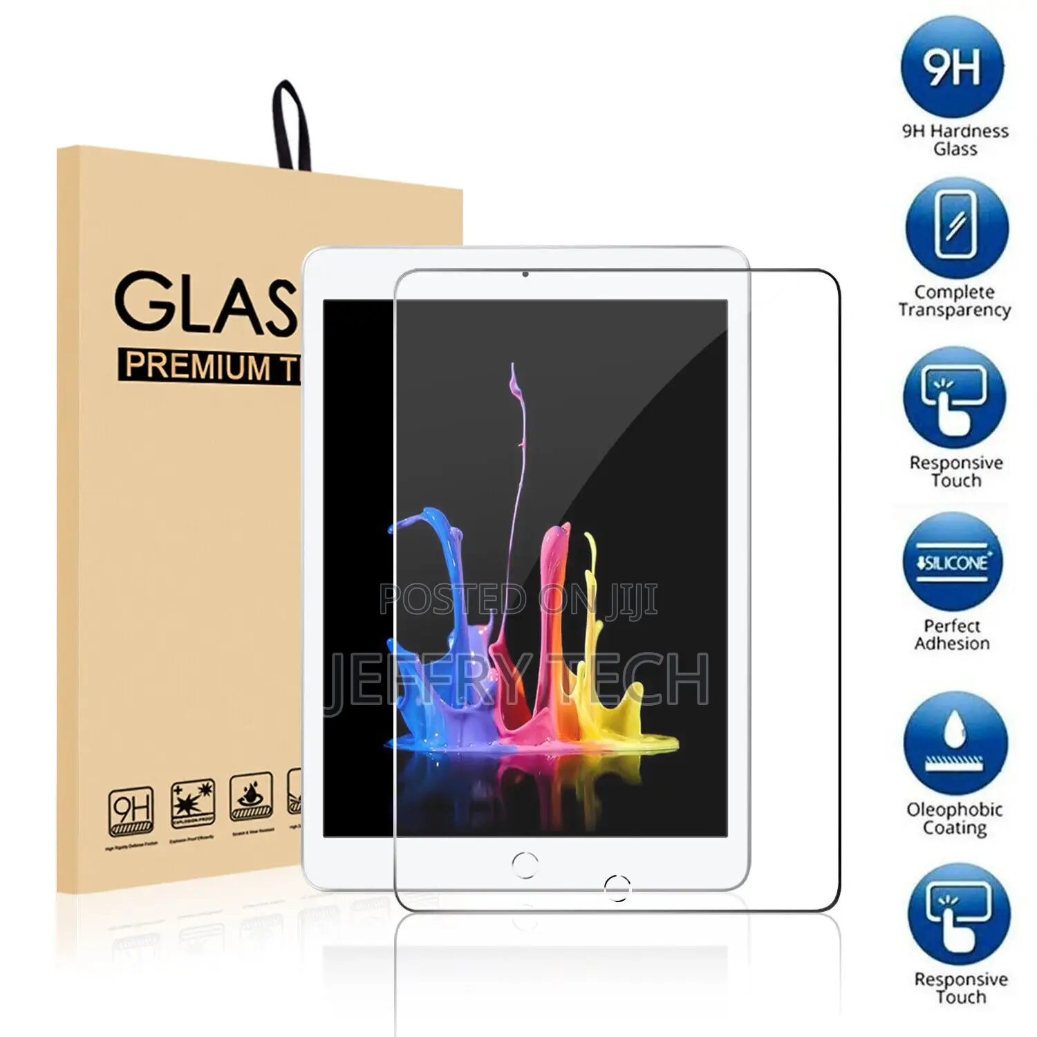 Glass Screen Protector for iPad 10.2 Inch 7th/8th/9th Gen 20