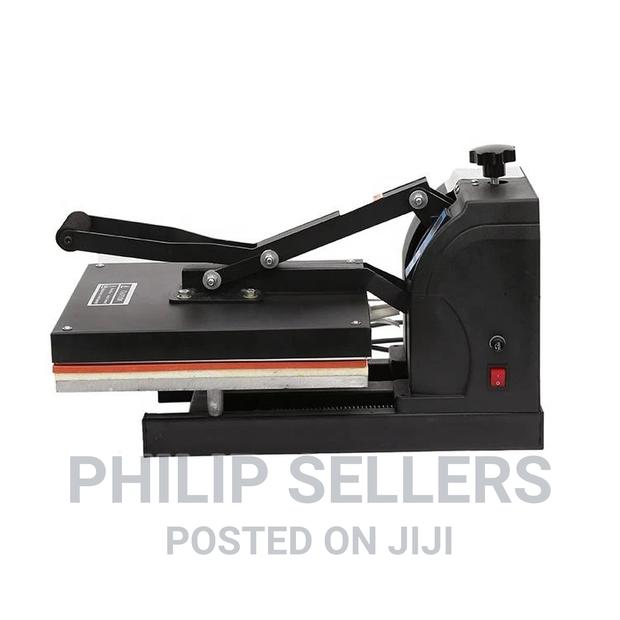 Heat Press Machine for T Shirt, 15×15 Inch, Black