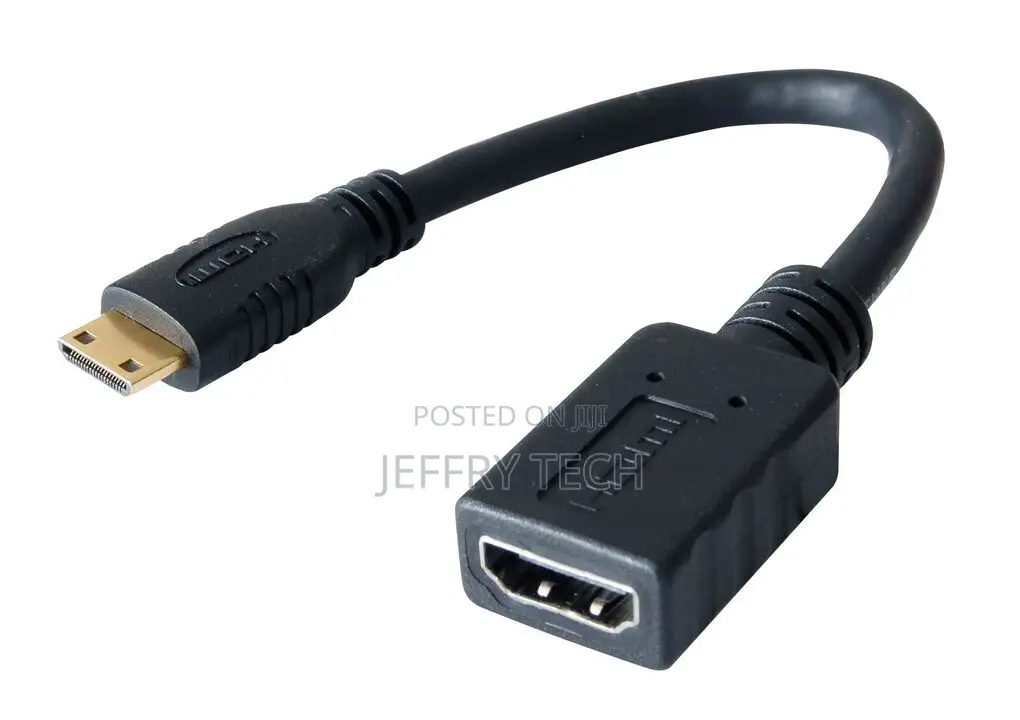 New HDMI Female to Mini HDMI Type C Male Small Adapter Conve