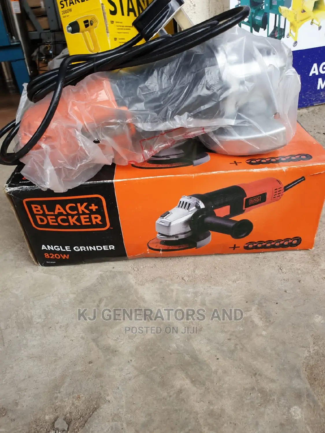 Black Decker Angle Grinder