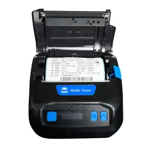 A Sizeable Two Colored Mobile Printer