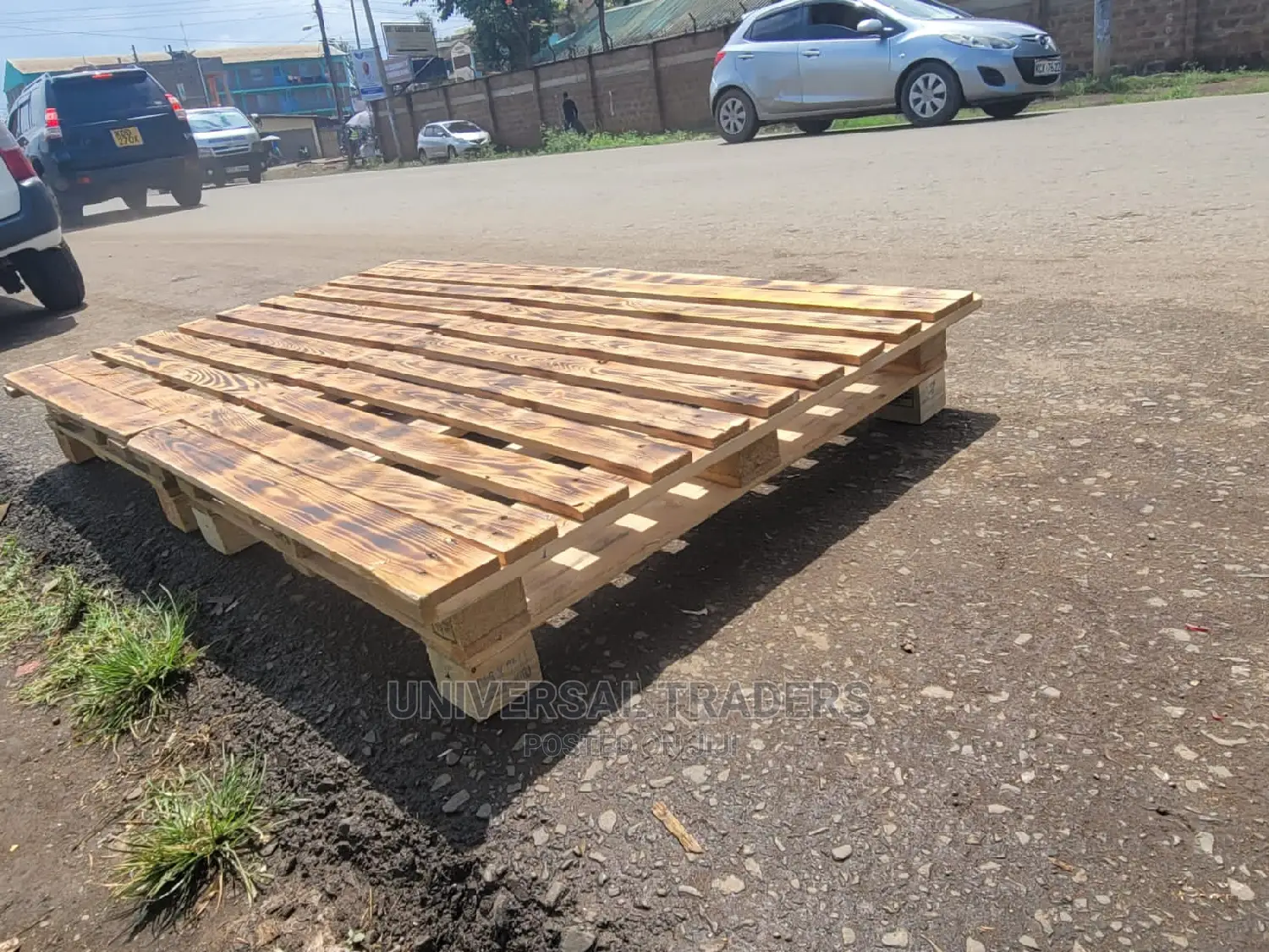 4*6 Bed - Pallets Bed With Raised Height - Standard Size Bed