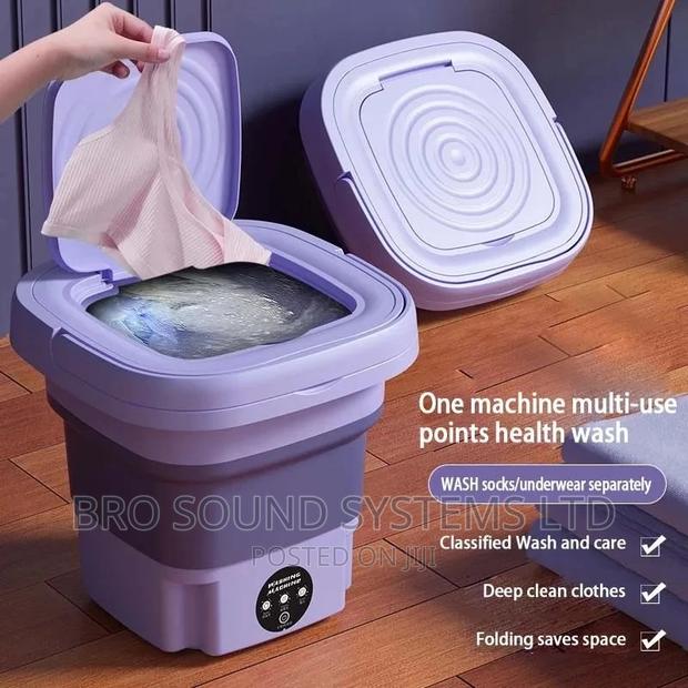 Portable Small Washing Machine With Spine - main view
