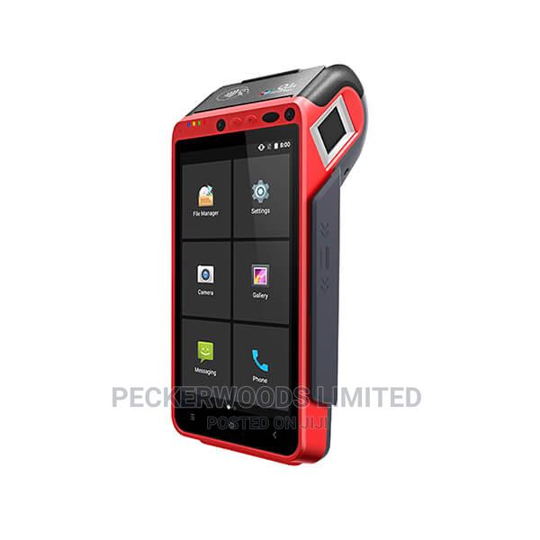 Android POS Machine Red in Col