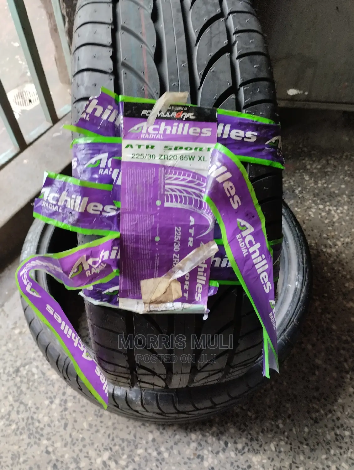 225/30r20 Achilles.