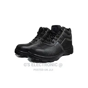 Black Best Safety Boots 