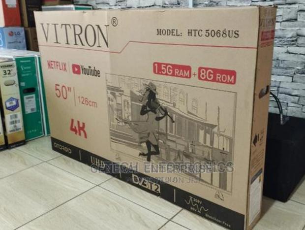 Vitron 50 Smart Android Frameless Tv ,.