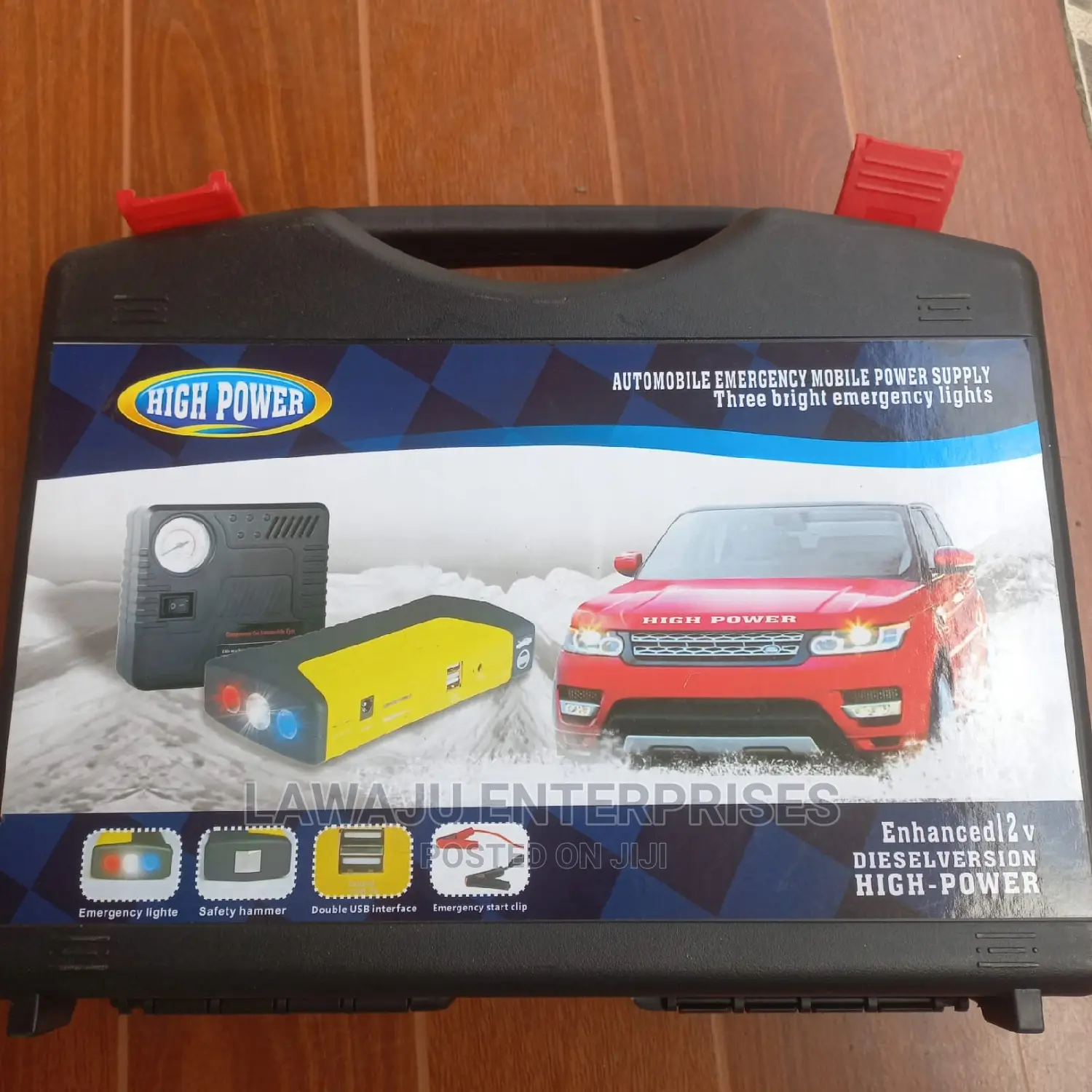 Car Jumper(150,000mah)With Compressor for Automobile Tyre