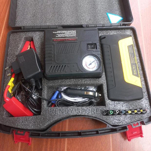 Portable Car Jump Starter With Air Compressor - thumbnail 2