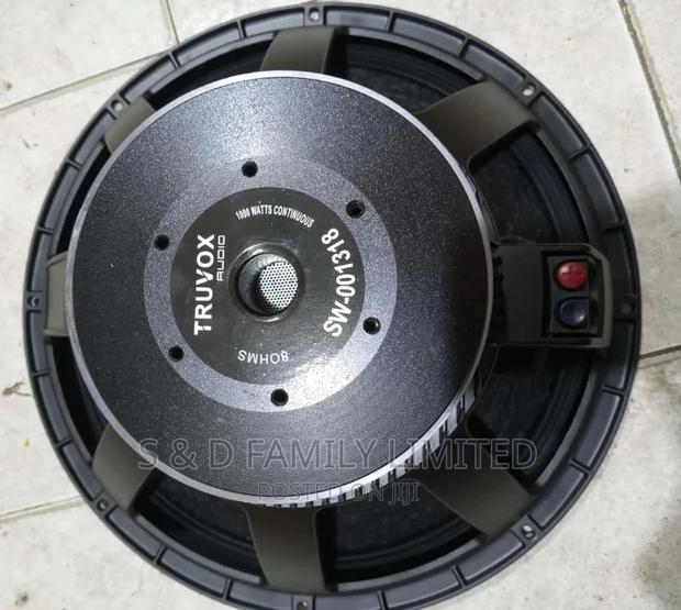 Truvox Audio 18 Inch Bass Speaker - main view