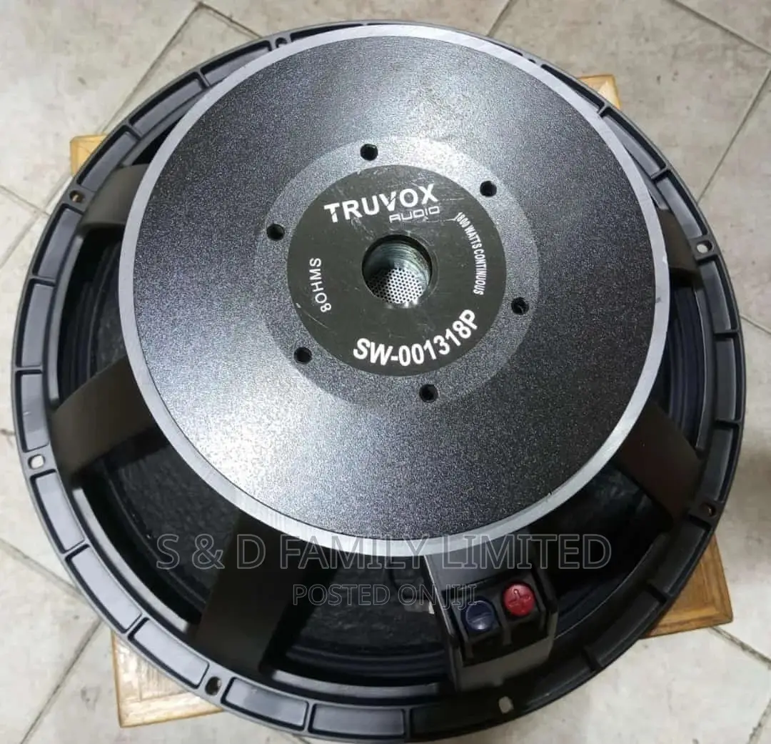 Truvox Audio 18 Inch Bass Speaker