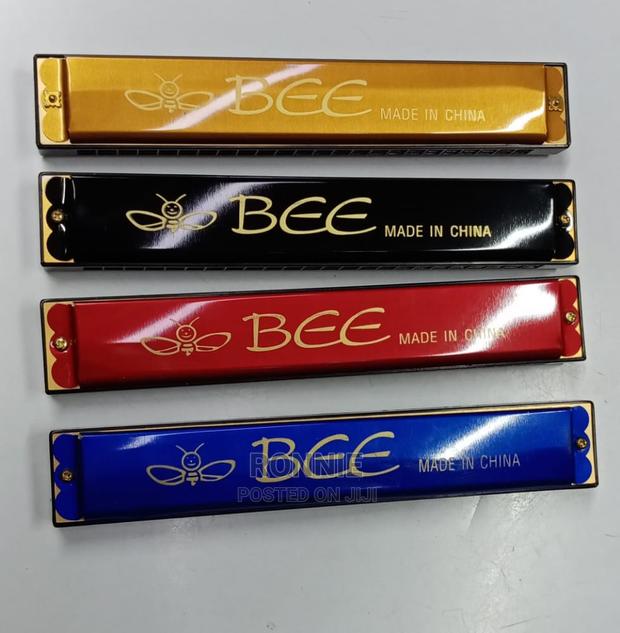 School Harmonica Metal Strong Durable Bee 24 Holes Tremolo