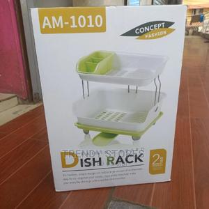 2 Tier Dish Draining Rack ( 44cms X 32.5cms X 35cms) - thumbnail 2