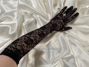 Elegant Lace Gloves (Pair) - Long Opera - thumbnail 2