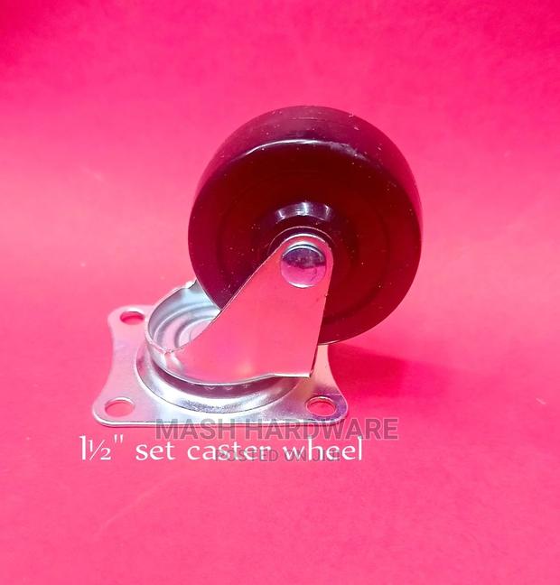 11/2" Set Caster Wheels