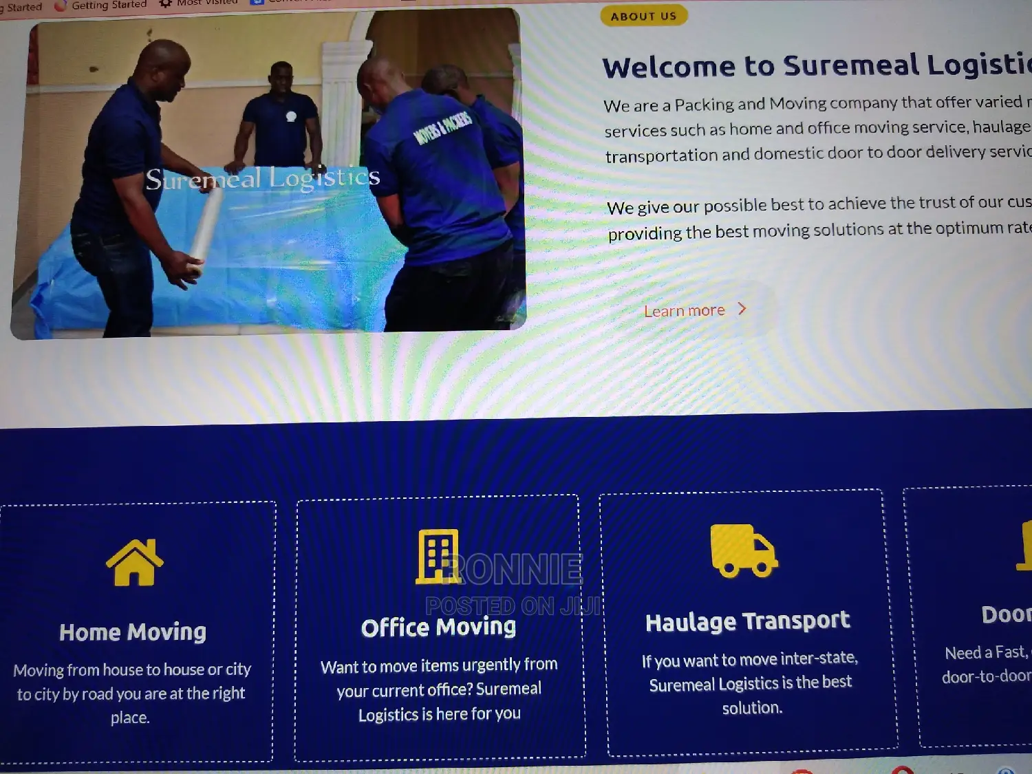Website Design For Companies That Offer Logistics Services