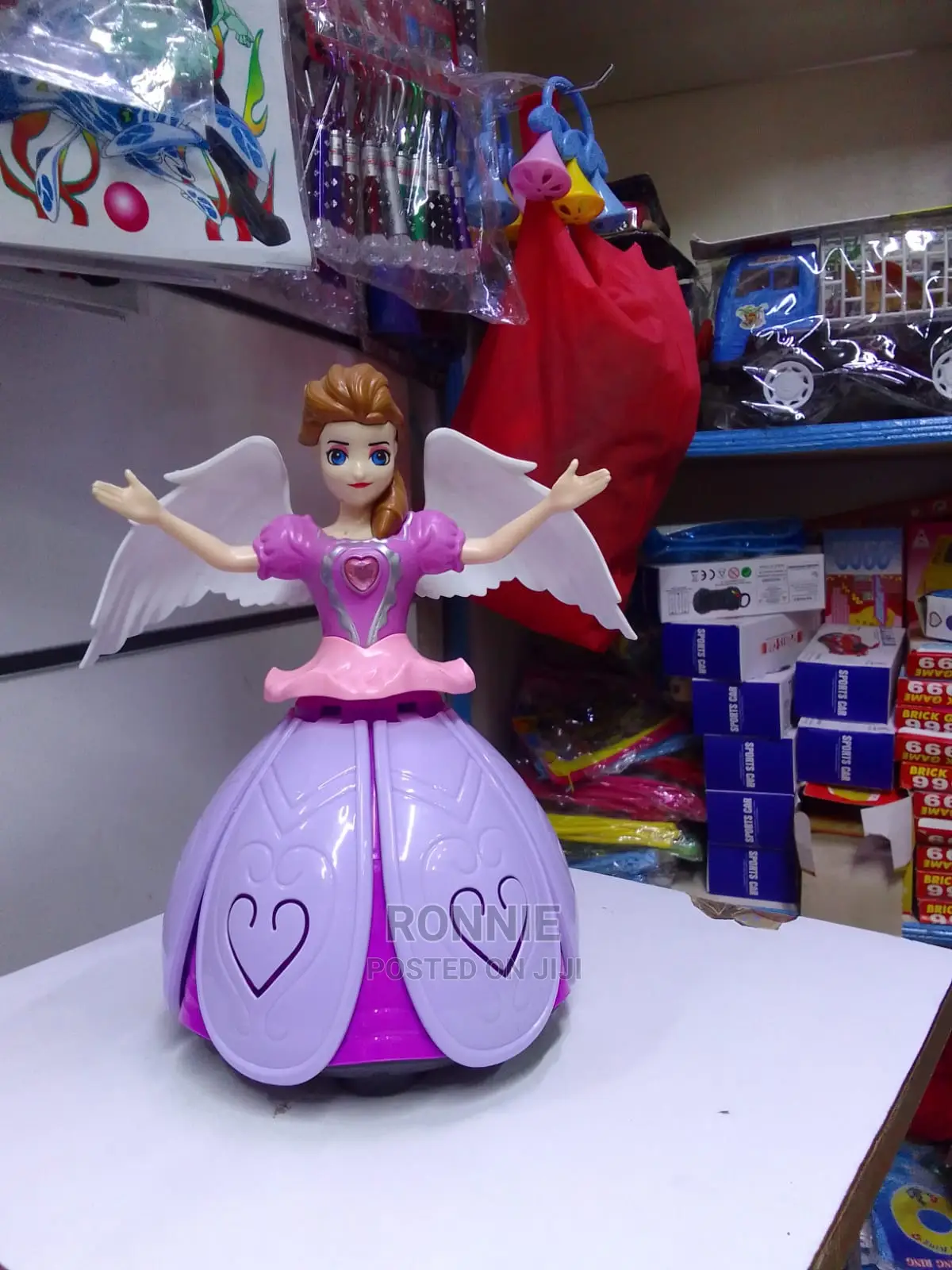Beautiful Dancing Music Singing Princess Angel Doll Wings