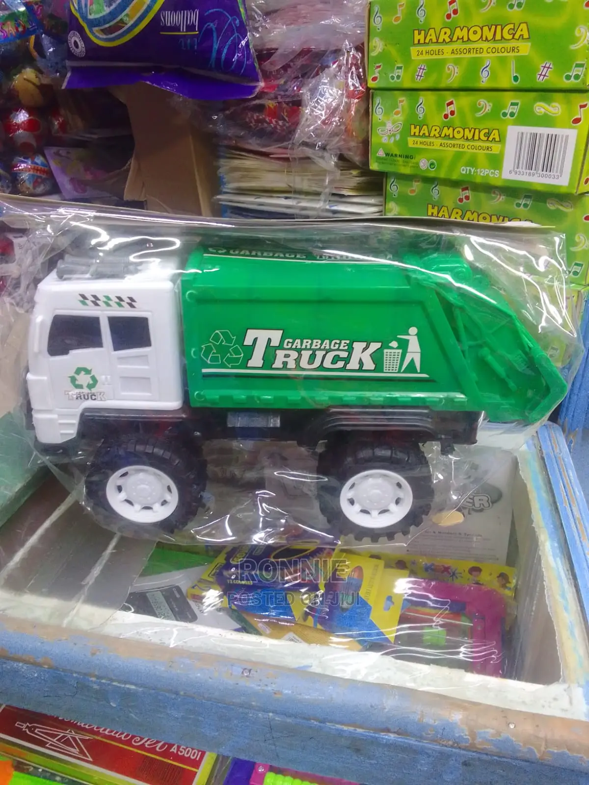 Big Garbage Truck Lorry Toy for Kids Good Educational Materi