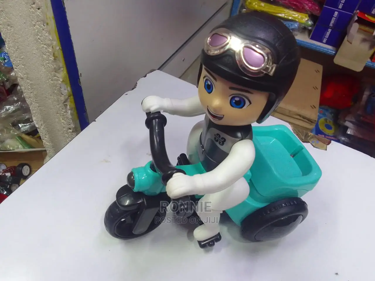 Durable Kid Cycling Boy Toy Carrier Light Effects Sound
