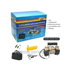 2 Cylinder Air Compressor/Tyre Inflator