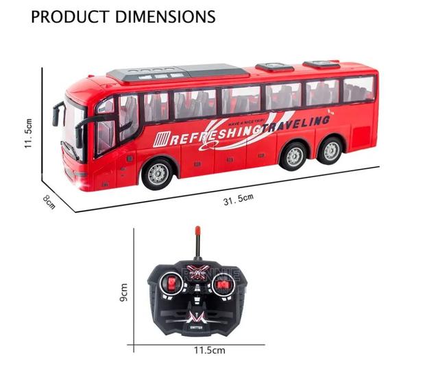 Remote Controlled RC Big Bus Refreshing Traveling - thumbnail 4