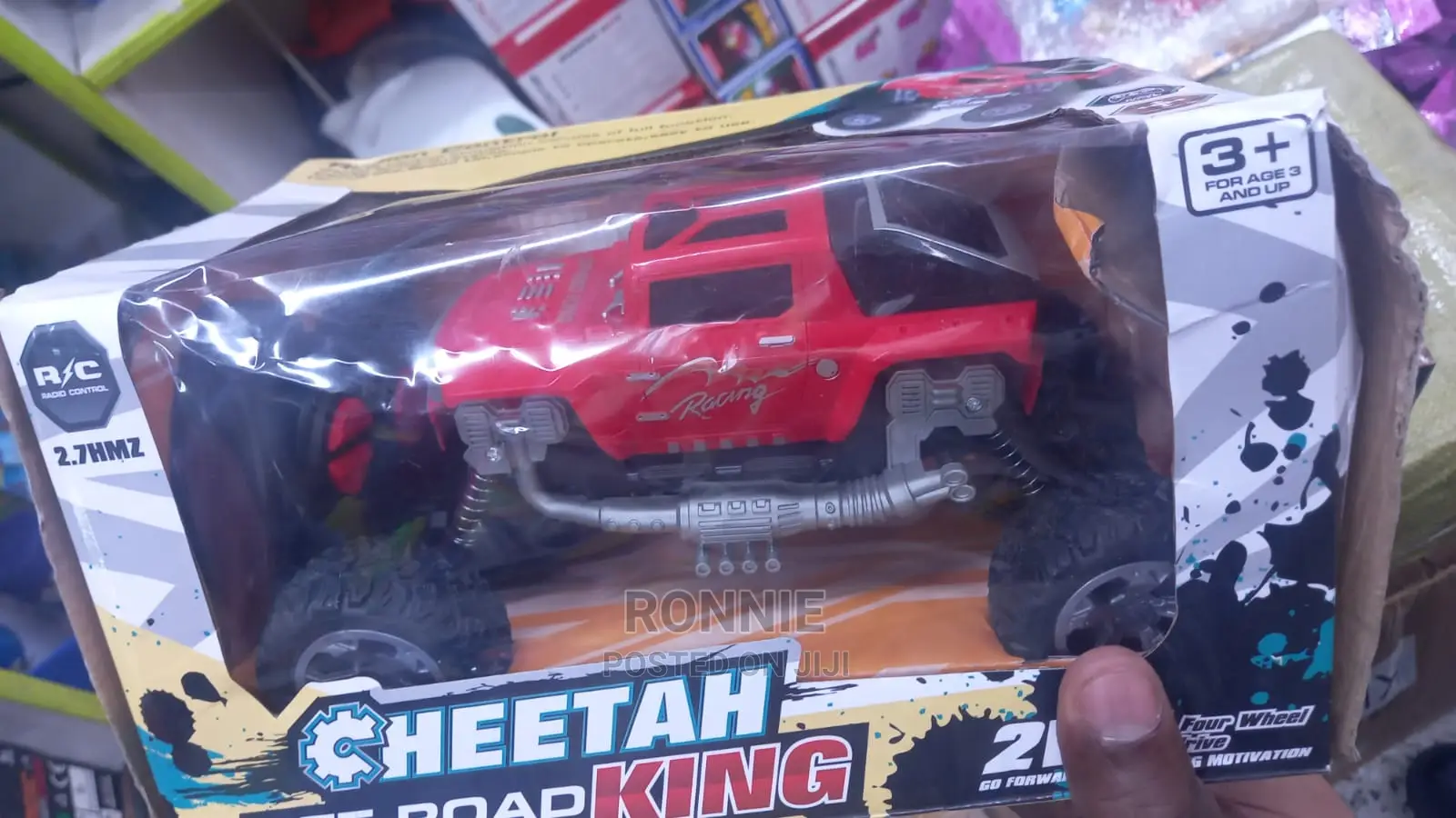 Off-Road Climbing Cross Country 4 by 4 Four-Wheelers Remote