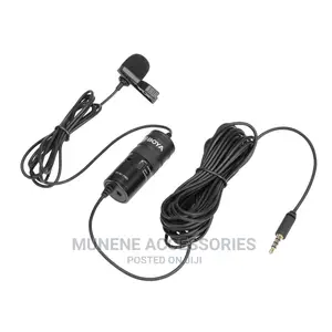 Boya BY-M1 Pro Omnidirectional Lavalier Condenser Microphone