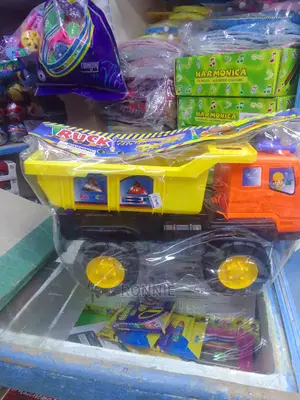 Big Yellow Dumper Truck Lorry