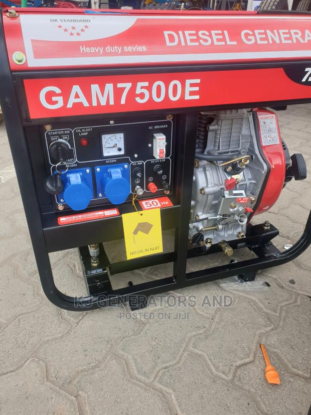 GAM 7.5 Kva Generator - main view