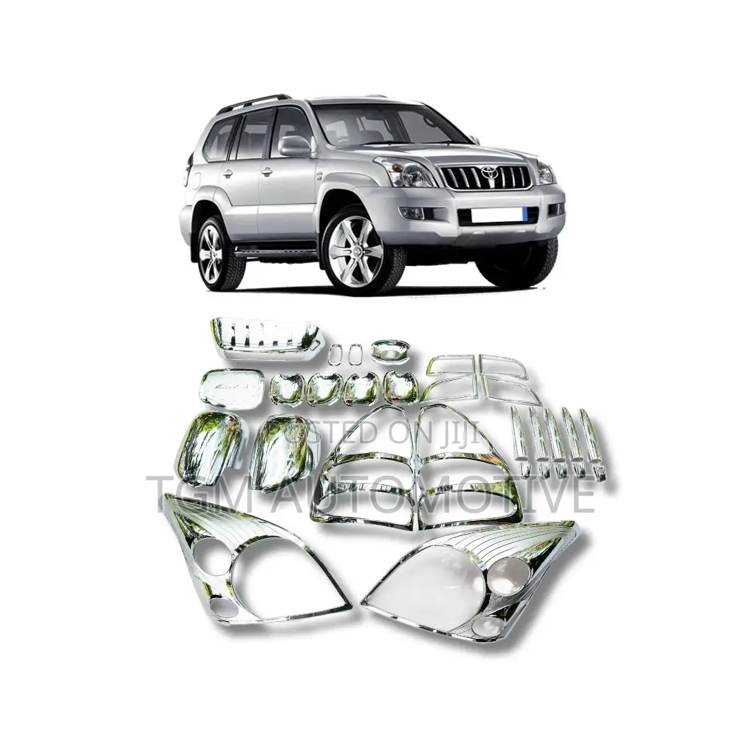 Chrome Body Kit for Prado 120